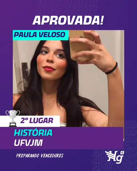 Arte de estudante aprovado do HG6