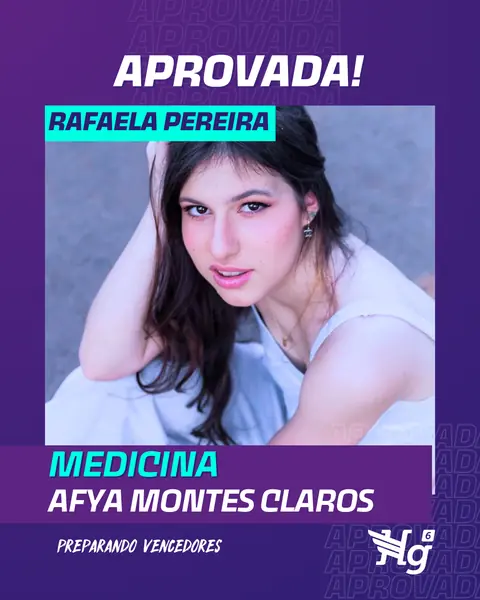 Arte de estudante aprovado do HG6