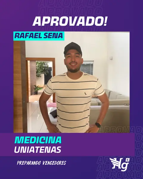 Arte de estudante aprovado do HG6