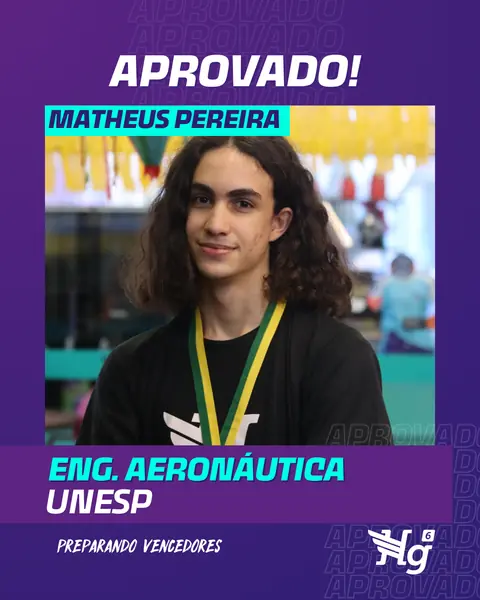 Arte de estudante aprovado do HG6