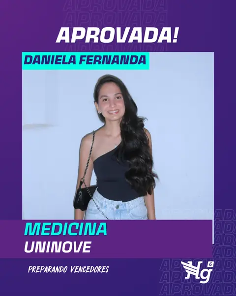 Arte de estudante aprovado do HG6