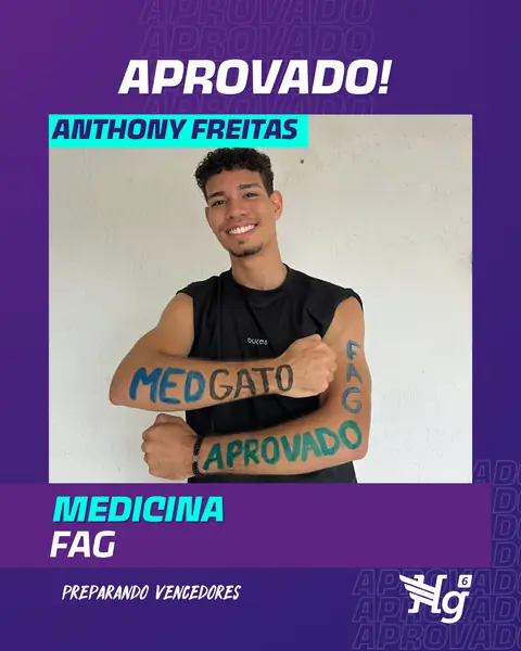 Arte de estudante aprovado do HG6