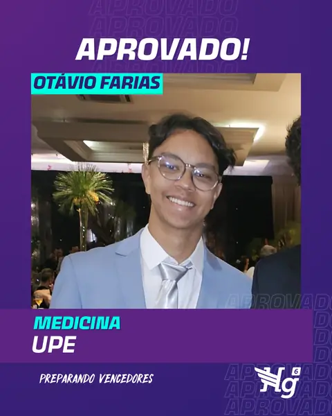 Arte de estudante aprovado do HG6