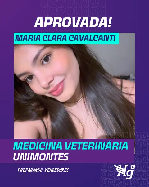 Arte de estudante aprovado do HG6