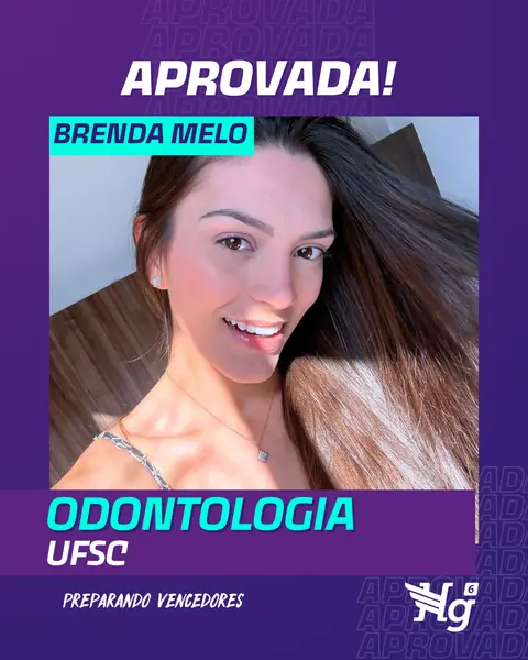 Arte de estudante aprovado do HG6