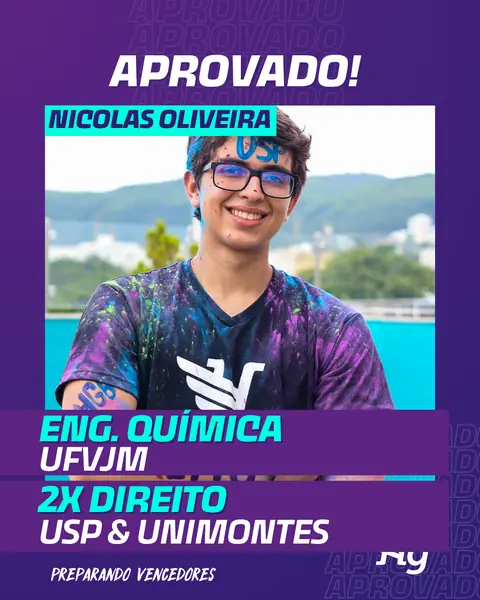 Arte de estudante aprovado do HG6