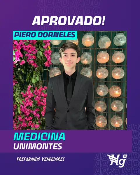 Arte de estudante aprovado do HG6