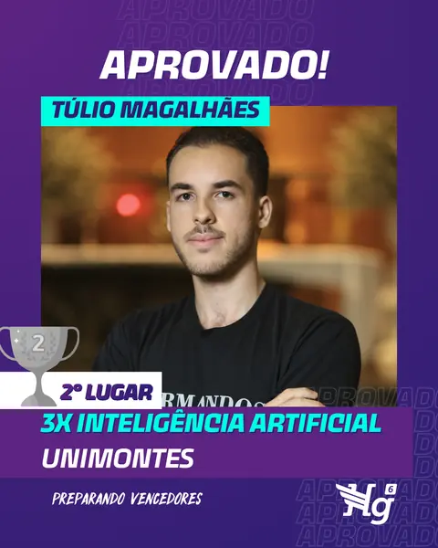 Arte de estudante aprovado do HG6
