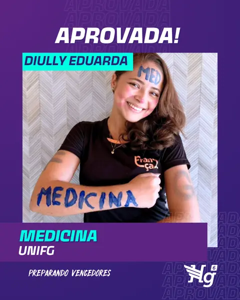 Arte de estudante aprovado do HG6