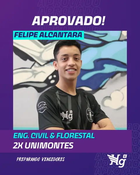 Arte de estudante aprovado do HG6