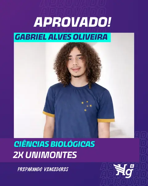 Arte de estudante aprovado do HG6