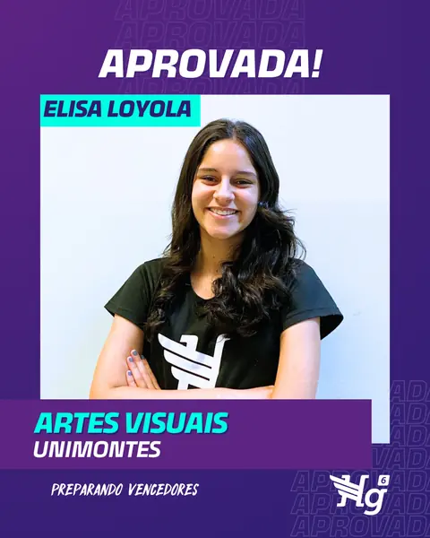 Arte de estudante aprovado do HG6