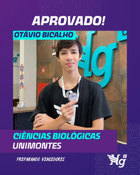 Arte de estudante aprovado do HG6