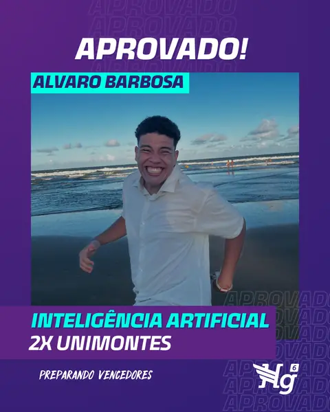 Arte de estudante aprovado do HG6