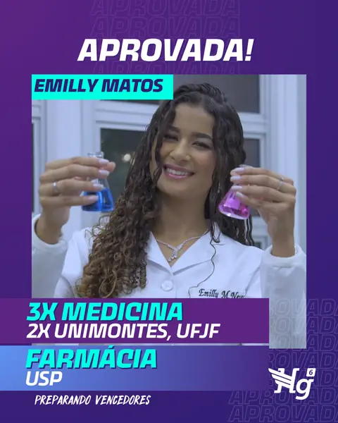 Arte de estudante aprovado do HG6