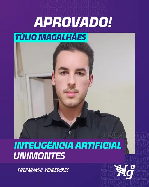 Arte de estudante aprovado do HG6