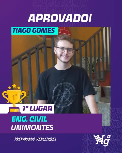 Arte de estudante aprovado do HG6