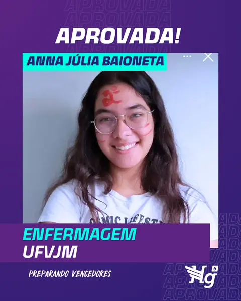 Arte de estudante aprovado do HG6