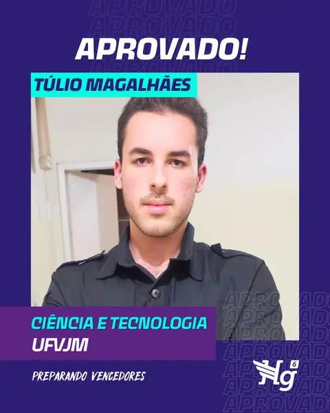 Arte de estudante aprovado do HG6