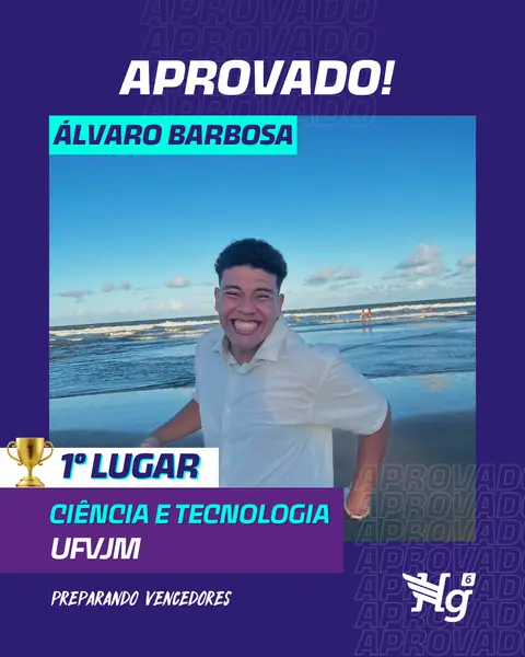 Arte de estudante aprovado do HG6