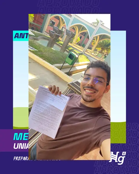 Arte de estudante aprovado do HG6