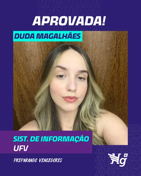 Arte de estudante aprovado do HG6
