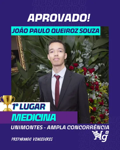 Arte de estudante aprovado do HG6