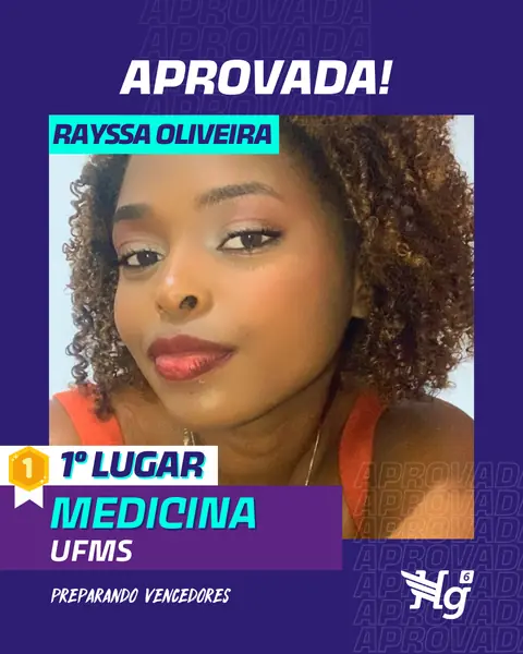 Arte de estudante aprovado do HG6