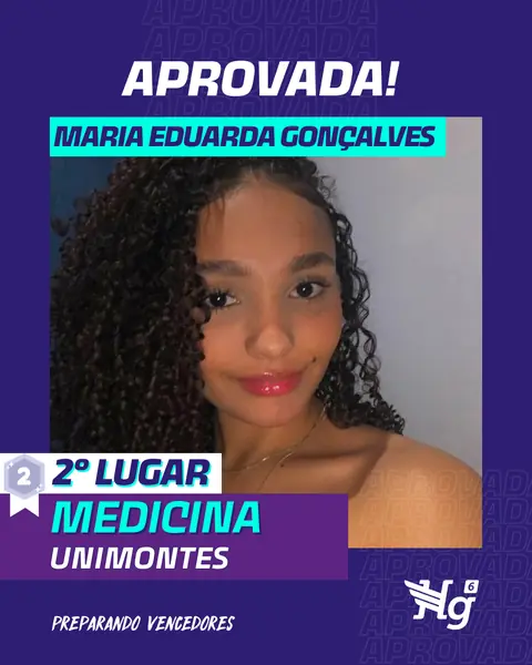 Arte de estudante aprovado do HG6
