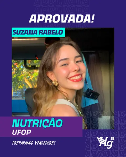 Arte de estudante aprovado do HG6