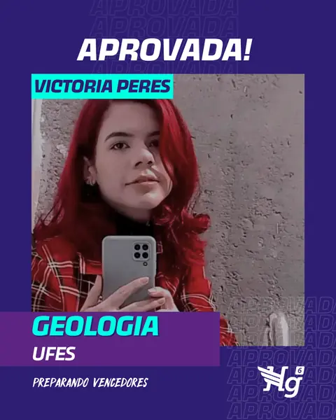 Arte de estudante aprovado do HG6