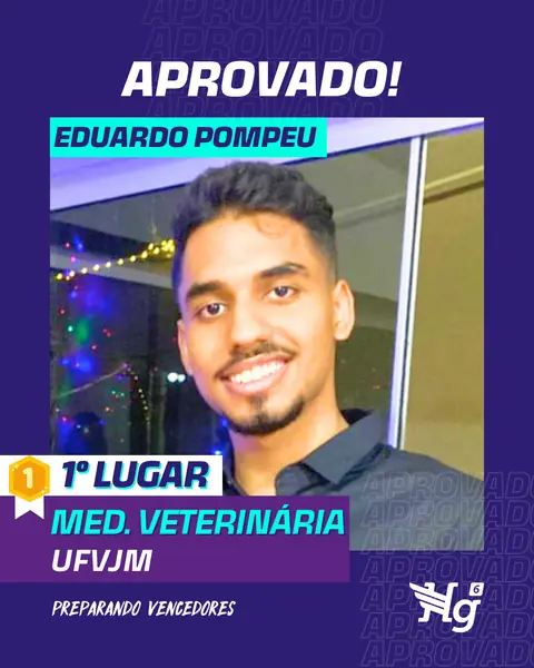 Arte de estudante aprovado do HG6