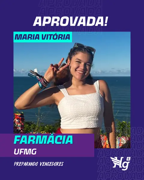 Arte de estudante aprovado do HG6