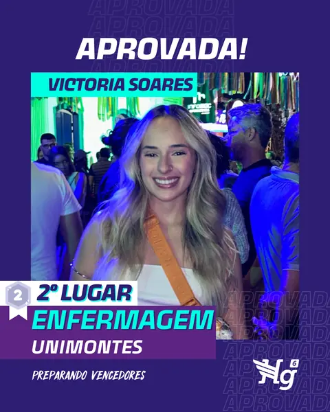 Arte de estudante aprovado do HG6