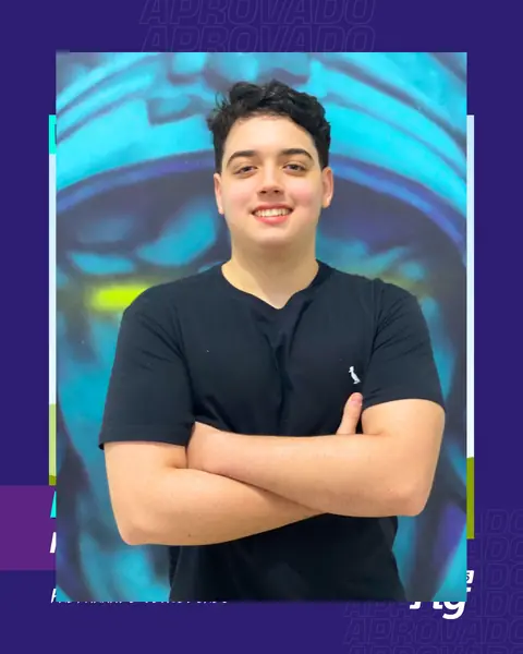 Arte de estudante aprovado do HG6