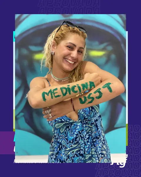Arte de estudante aprovado do HG6