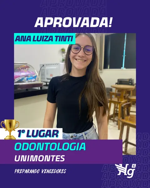 Arte de estudante aprovado do HG6