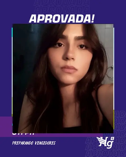 Arte de estudante aprovado do HG6