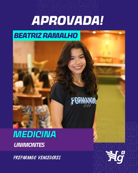 Arte de estudante aprovado do HG6