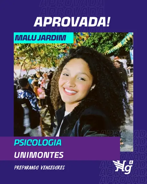 Arte de estudante aprovado do HG6