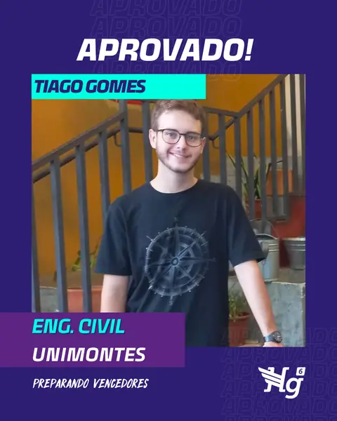 Arte de estudante aprovado do HG6