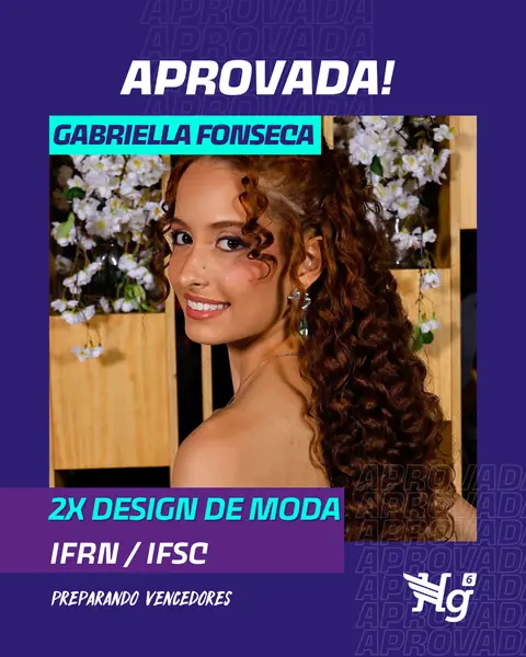 Arte de estudante aprovado do HG6