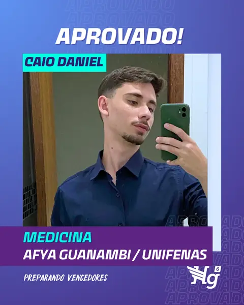Arte de estudante aprovado do HG6
