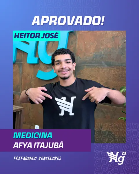 Arte de estudante aprovado do HG6