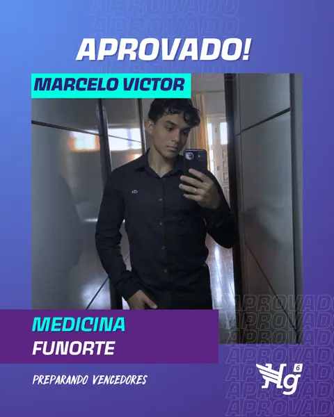 Arte de estudante aprovado do HG6