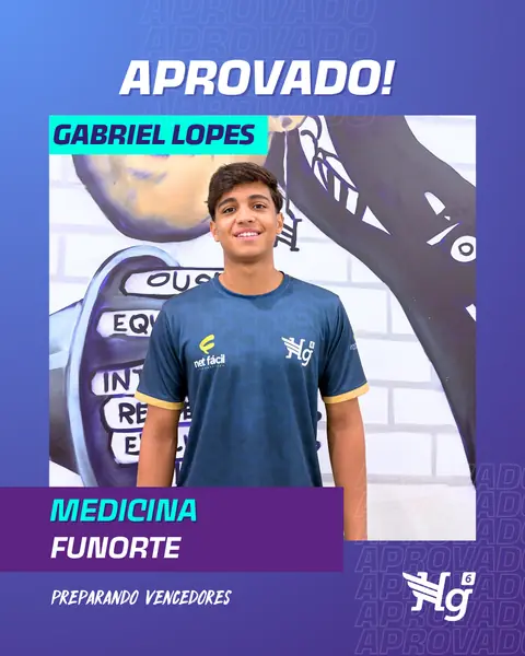 Arte de estudante aprovado do HG6