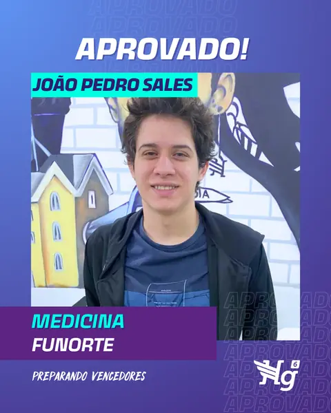 Arte de estudante aprovado do HG6