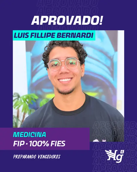 Arte de estudante aprovado do HG6