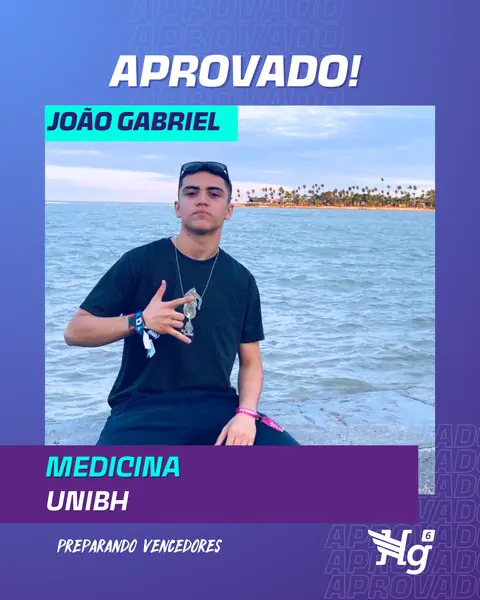 Arte de estudante aprovado do HG6