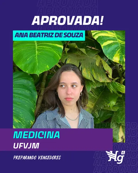 Arte de estudante aprovado do HG6